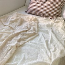 순면 쿨 숨쉬는 에어컨 이불 2p, 화이트 아이보리, 내추럴 베이지