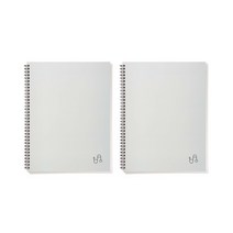 유호 절취 음악 노트 A4, Gray, 2개