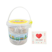패밀리팩 포춘쿠키 5g x 24p + 미니 엽서카드 랜덤발송 세트, 1세트