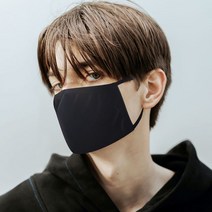 컬러매치 3중 고신축 스판 길이조절 성인용 마스크