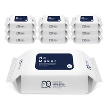 노메이커 가성비 좋은 물티슈 리필형, 100매, 10팩