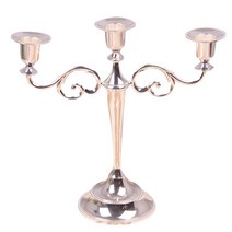 마켓감성 앤티크 3촛대, 실버