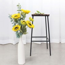 이플린 선물용 해바라기 화병 DIY 세트, 혼합색상