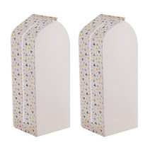 마켓피오 모던 행거 옷커버 삼각옐로우 90 x 50 cm, 1개입, 2개