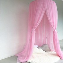 아둥놀이터 침대 캐노피, 핑크