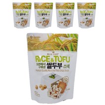맘모스제과 오븐에서 구워낸 쌀두부 스낵, 70g, 5개