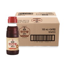 샘표 진간장 금F3, 150ml, 24개