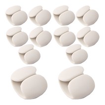 아이메이트 휴대용 케이블홀더 화이트, 12개