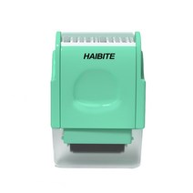 HAIBITE 개인정보 유출방지 보호 롤러 스템프, 옵션A(그린)