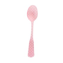 코지테이블 사브르 챰 도트 티스푼, 핑크, 1개