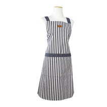 해피툴 베이직 스트라이프 앞치마, 베이직블루, 1개