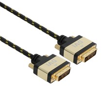(강원전자 NETmate DVI-D 싱글 최고급형 케이블 5M (Gold Metal 강원전자/최고급형/싱글/케이블, 단일 모델명/품번