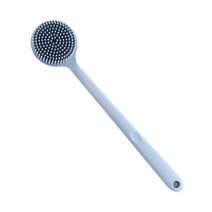에이블 듀오 샤워 실리콘 브러쉬, 블루, 1개