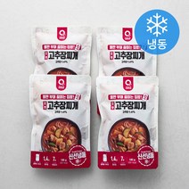 원큐 포켓 고추장찌개 (냉동), 195g, 4팩