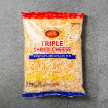 트리플 슈레드 치즈, 1kg, 1개