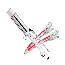 그리에이트 티타늄 컬링 아이롱 TR360 고데기 30mm + 다카라 헤어 핀셋 2p 세트, 혼합색상