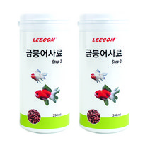 리컴 금붕어 사료 STEP2, 2개, 350ml