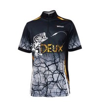 듀스피싱 집업 반팔 낚시복 QDT-515, 혼합색상