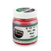 지디큐팩토리 실크스크린 날염용 졸 잉크 800g, 레드