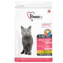 퍼스트초이스 어덜트용 고양이 인도어바이탈러티 건식사료, 닭, 5.44kg, 1개