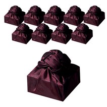 통샵 실크 홑 보자기 55 x 55 cm, 와인(654), 10개