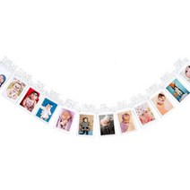 마켓감성 DIY 사진 풀 플래그 파티가랜드 3p, 타입 5