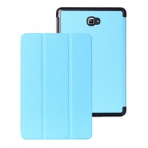 with S pen 태블릿PC 스마트 케이스, 스카이블루