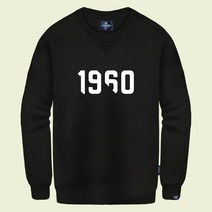 진마니아 남녀공용 루즈핏 1960 맨투맨 TL-271