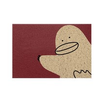알럽홈 애니멀프린팅 논슬립 발매트 50 x 80 cm, 오리, 1개