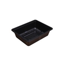 팩투유 실링 일회용용기 NS 23186 84호 블랙, 500개입, 1개