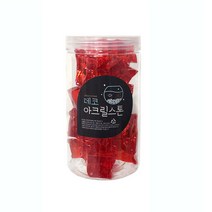 삼호유리 아크릴조각돌 대 적색, 1개
