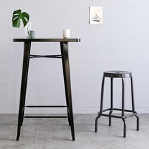 마켓비 600 빈티지바테이블 SM-B1101-60, 건메탈