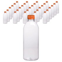 우유 페트병 오렌지, 1L, 92개