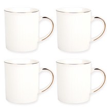 골드라인 호박 일자머그 4p 270ml, 혼합색상, 1세트