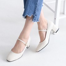 멜팅나인 여성용 SB몽키 메리제인 청키힐