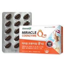 네추럴라이즈 미라클 코엔자임 큐10, 60정, 1개, 60정