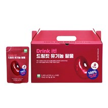 낫띵베럴 드링킷 유기농 팥물, 100ml, 24개