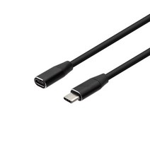 컴스 USB 3.1 Type-C 연장 케이블 M/F BT655, 1개, 1m