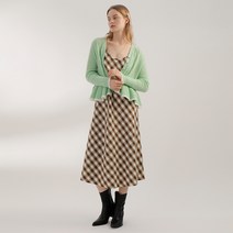 어몽 A CHECK SLIP 원피스