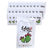 우준식품 천년초 줄기즙, 100ml, 30개