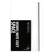 웍스 코지 스페이스 맥시 노트, 01 화이트, 1개