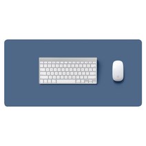 콩 K office 심플 컬러 테이블 키보드 패드 70 x 35 cm, 블루, 1개