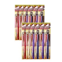 EBISU 더 프리미엄케어 7열 광폭헤드 칫솔 랜덤발송, 1개, 12개