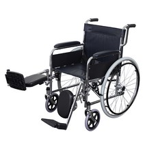 수동 장애인 경량 접이식 휴대용 휠체어, KCA-905C, 1개