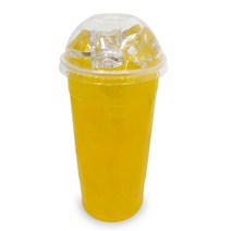 투고팩 테이크아웃 버블티 실링 PP컵 700ml + 돔뚜껑 95mm 세트, 100세트