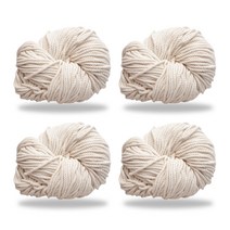 태광 마크라메 실 5mm 4p, 무지, 91m