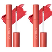 맥퀸뉴욕 에어 키스 립 라커 4g, 4 청순한이유, 2개