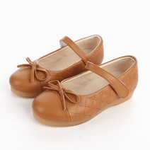 래빗풋 여아용 퀄팅 LED 구두