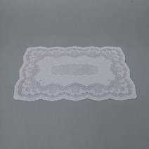 프렌치 방수 식탁 매트, 베이지, 45 x 30 cm