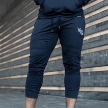 VQ 남성용 짐웨어 머슬핏 조거 트레이닝 하의